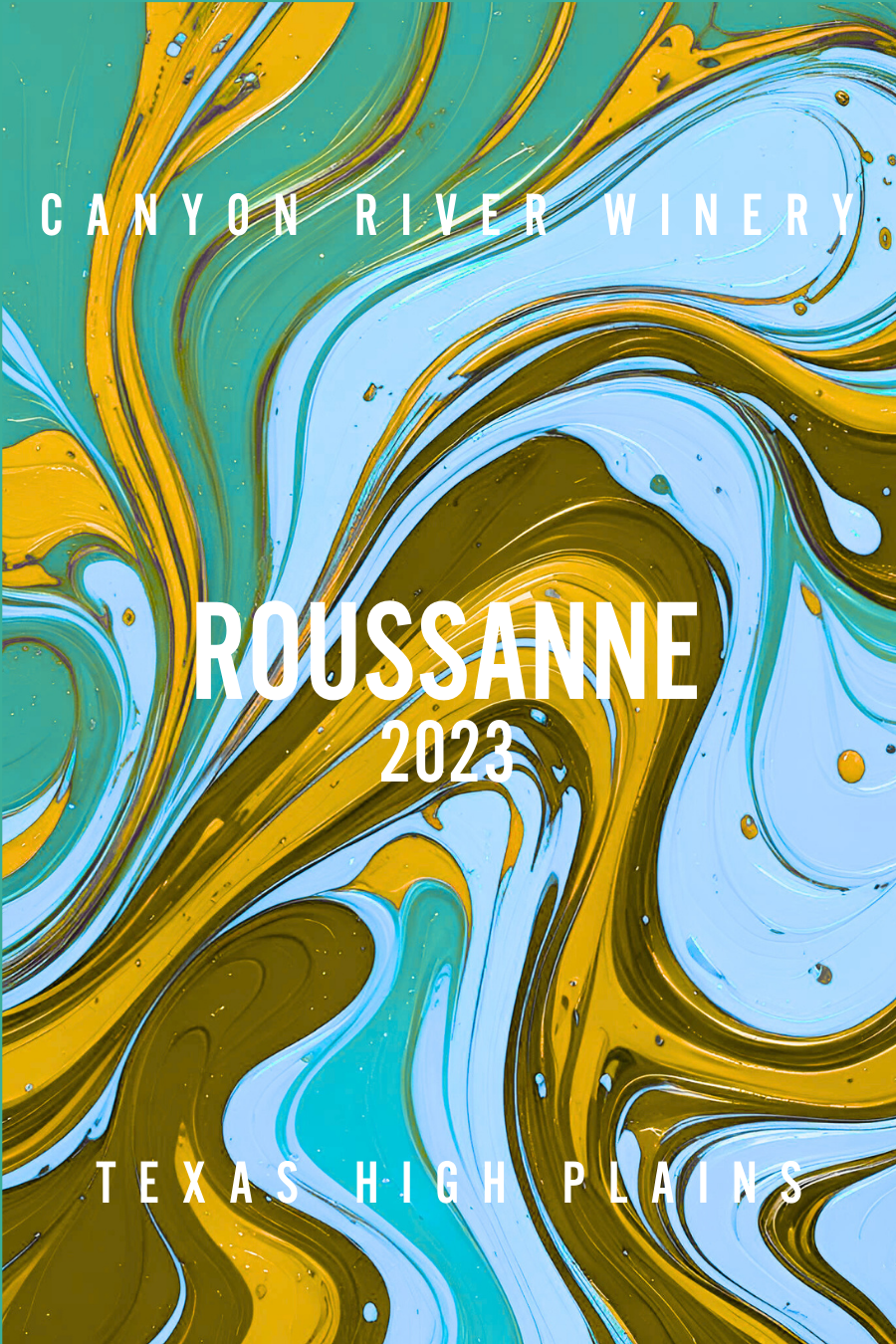 TABC label artwork for Roussanne