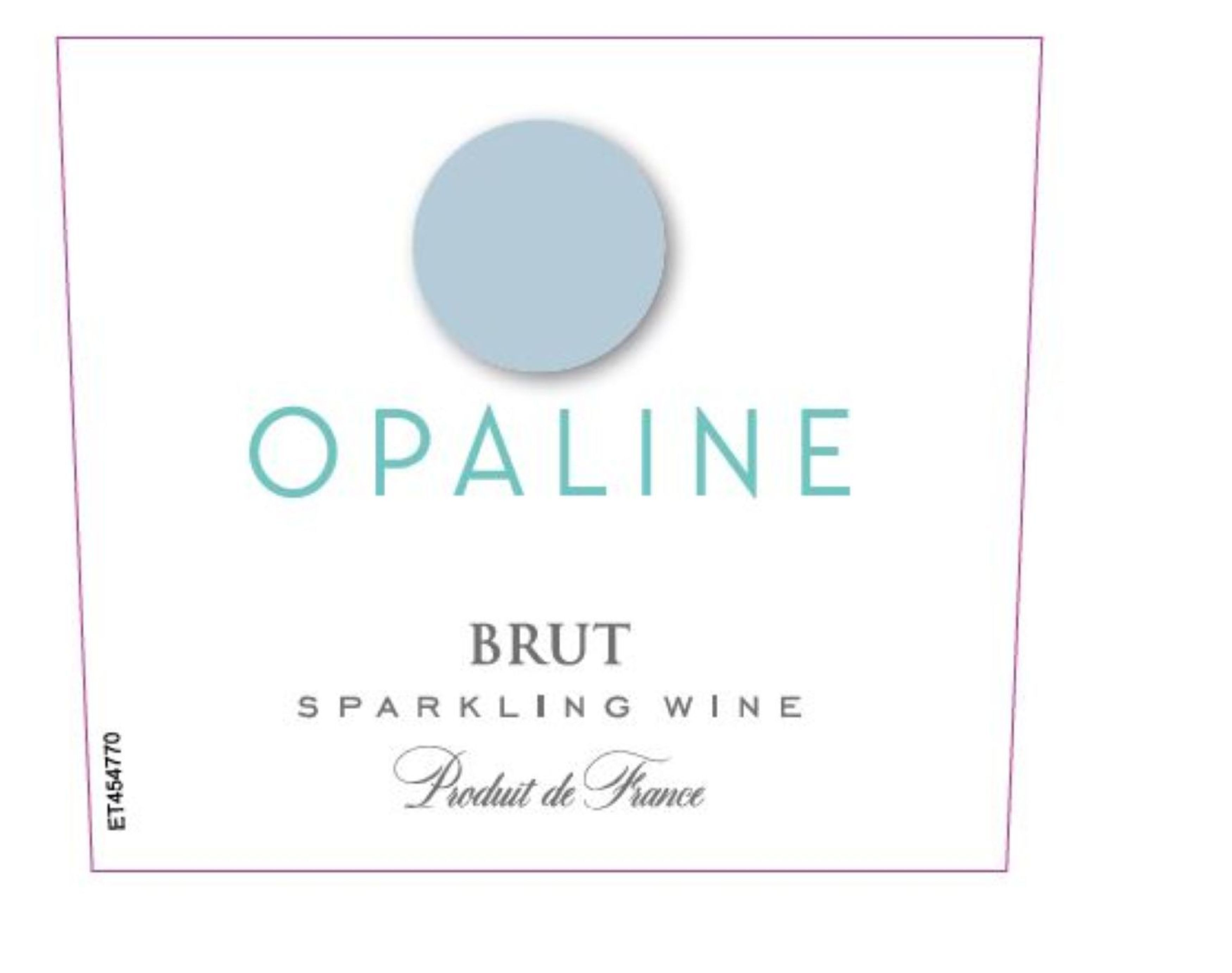 TABC label artwork for OPALINE FRENCH CHARDONNAY BRUT