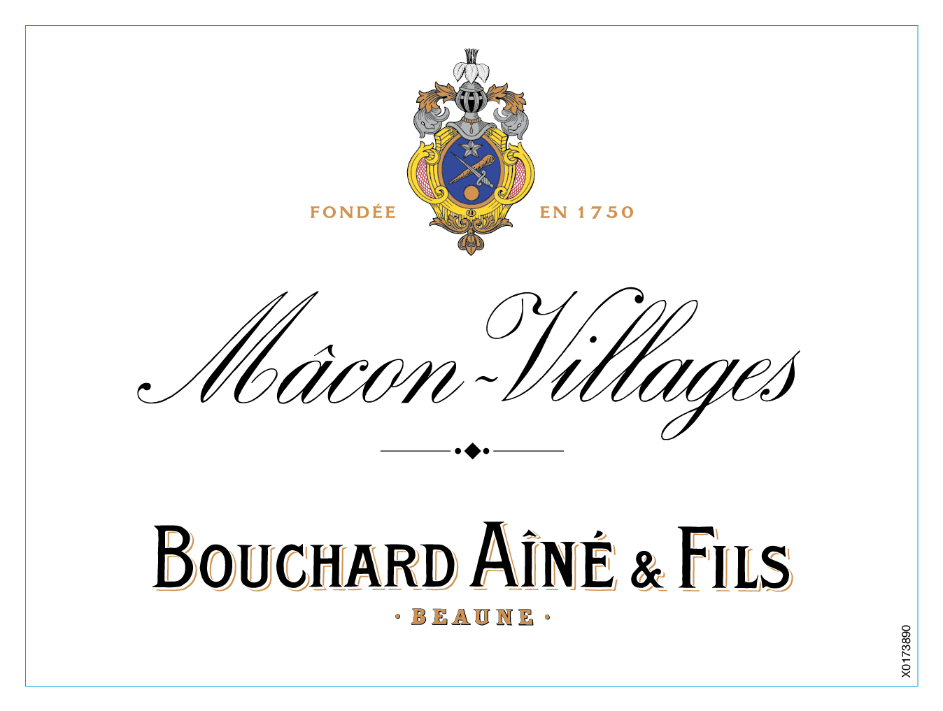 TABC label artwork for BOUCHARD AINE & FILES MACON-VILLAGES