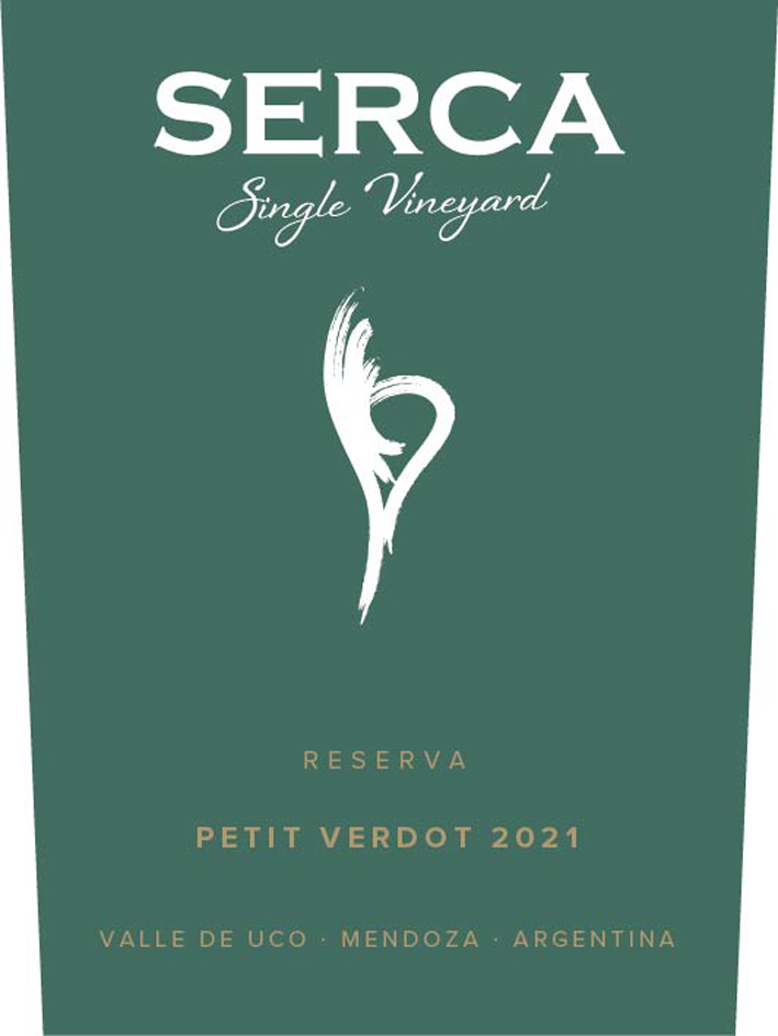 TABC label artwork for SERCA Petit Verdot