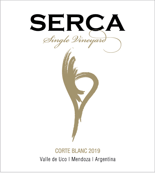 TABC label artwork for SERCA Corte Blanc