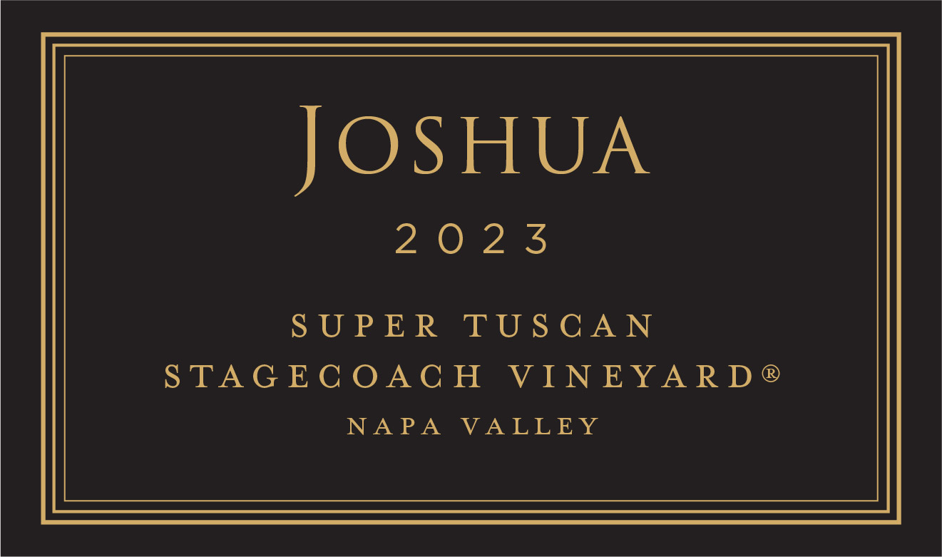 TABC label artwork for Joshua Super Tuscan Stagecoach Napa Valley
