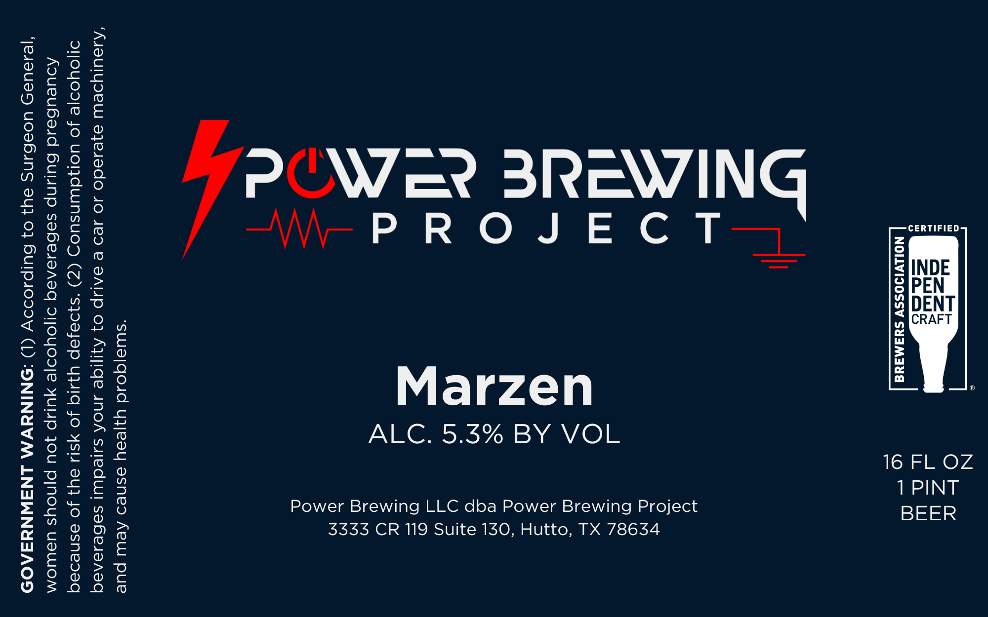 TABC label artwork for Marzen