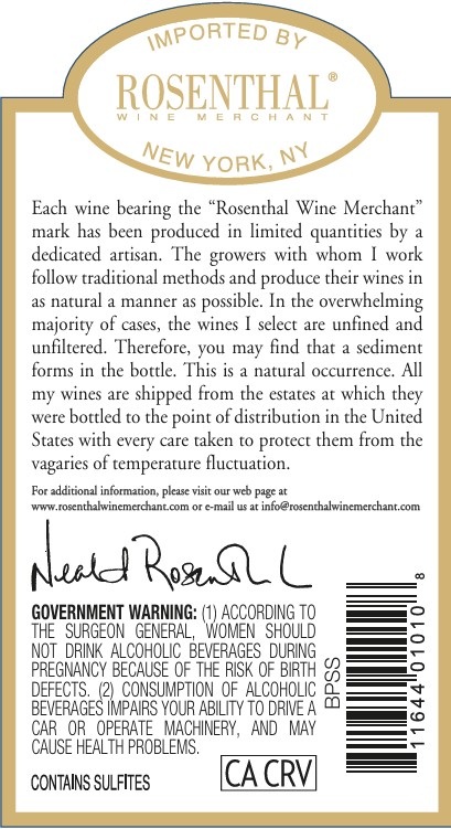 TABC label artwork for Paolo and Giampiero Bea Montefalco Sagrantino Secco