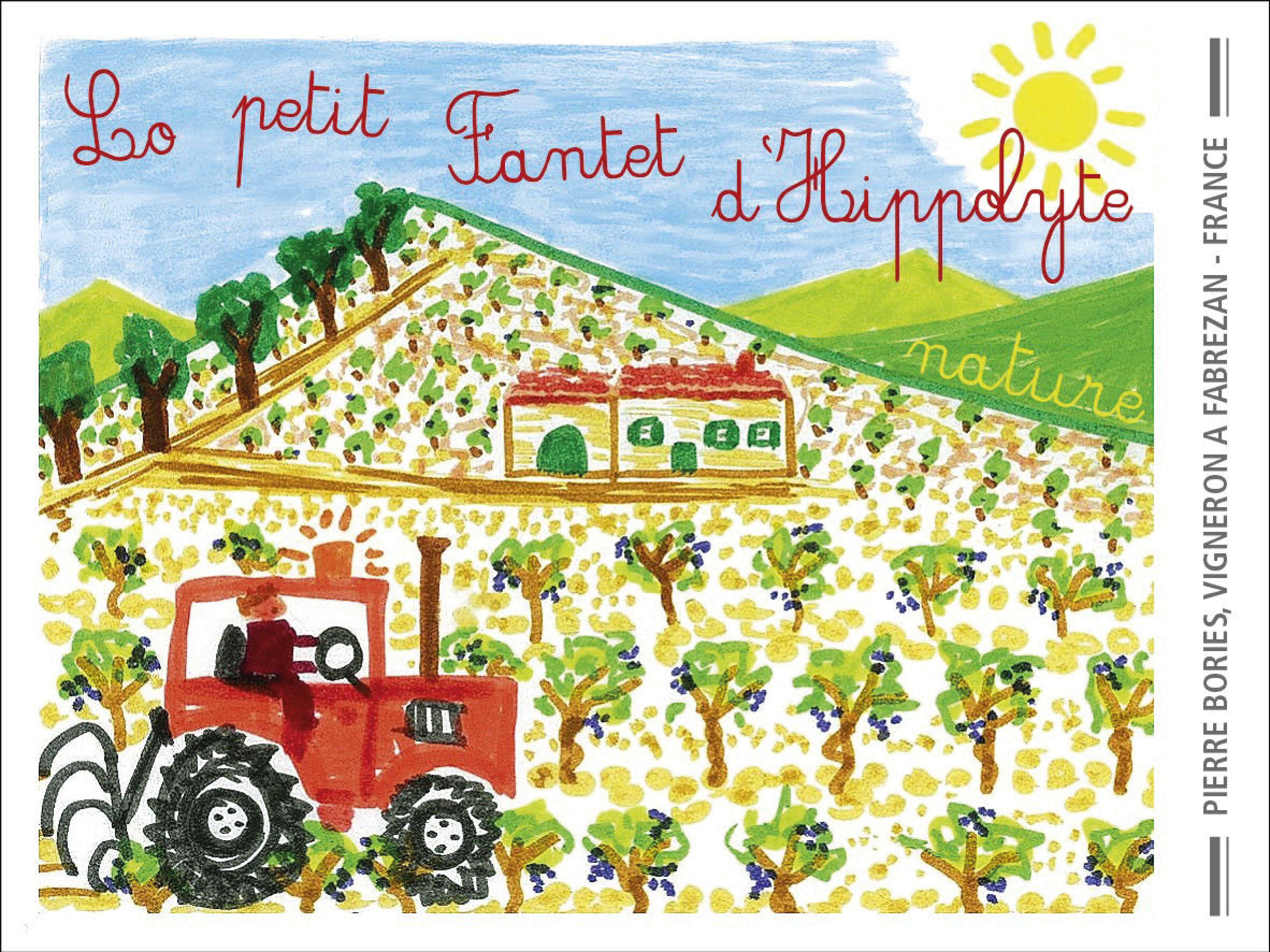 TABC label artwork for PIERRE BORIES LO PETIT FANTET D'HYPPOLYTE