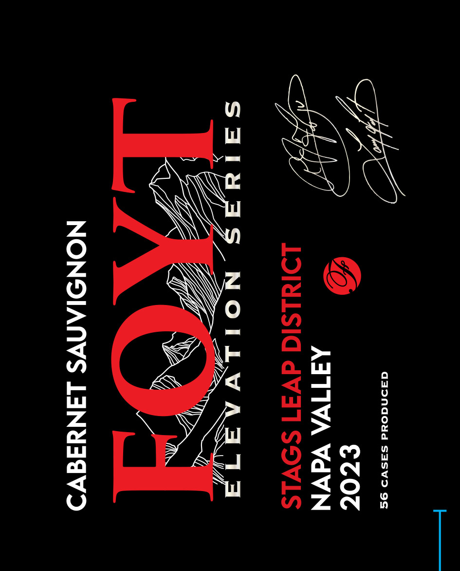 TABC label artwork for Foyt Wines Stags Leap Cabernet Sauvignon