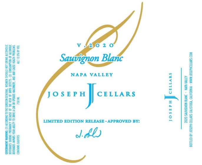 TABC label artwork for Sauvignon Blanc
