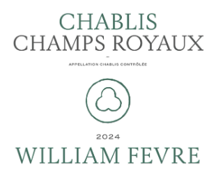TABC label artwork for William Fevre Chablis Champs Royaux