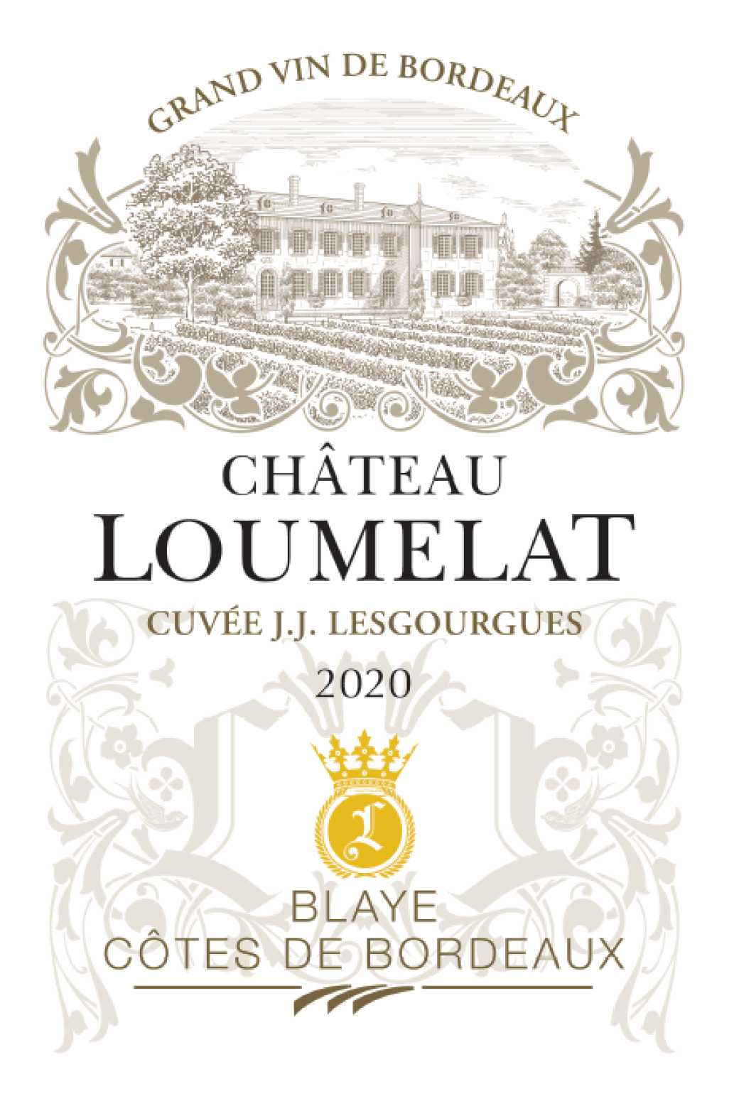 TABC label artwork for CHATEAU LOUMELAT CUVEE JJ. LESGOURGUES