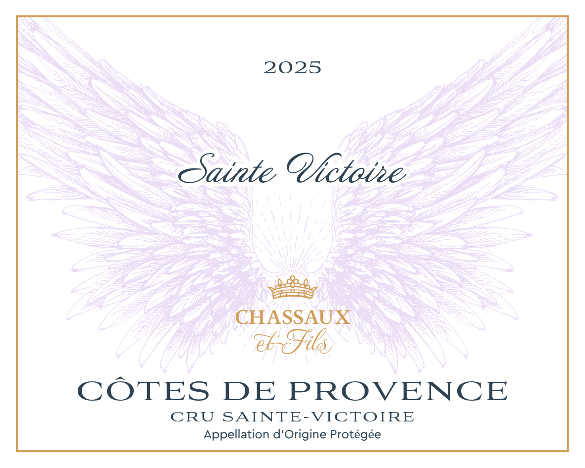 TABC label artwork for Chassaux et Fils Cotes de Provence rose Cru Sainte-Victoire