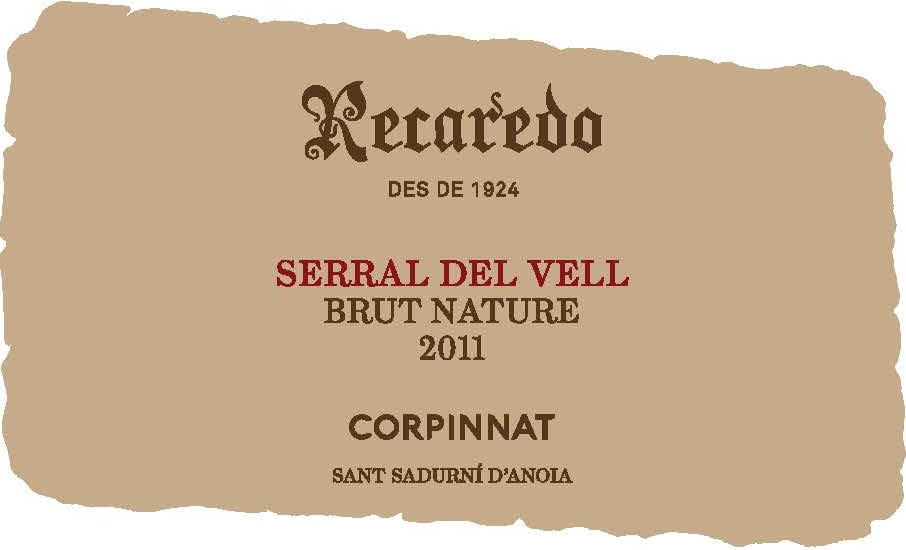 TABC label artwork for Recaredo Serral Del Vell Corpinnat Gran Reserva Brut Nature