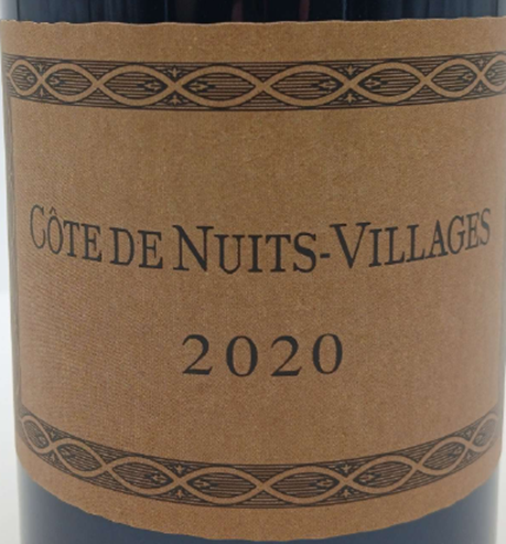 TABC label artwork for PHILIPPE CHARLOPAIN PARIZOT COTE DE NUITS-VILLAGES