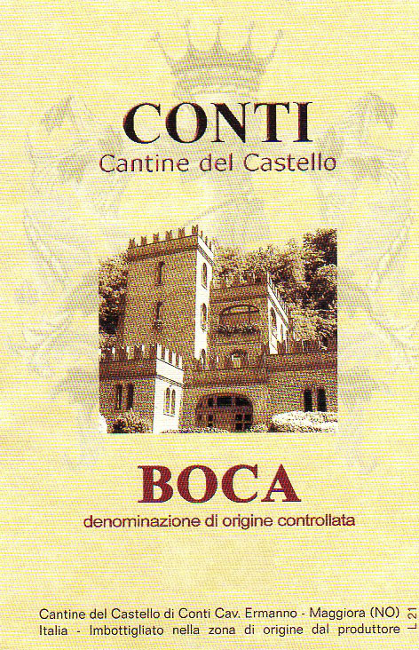 TABC label artwork for CASTELLO CONTI BOCA