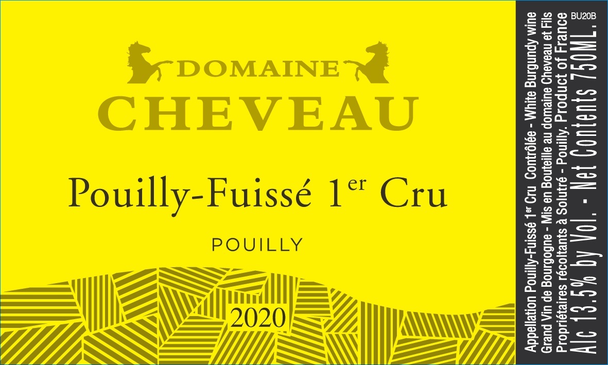 TABC label artwork for Domaine Cheveau Pouilly-Fuisse 1er Cru Pouilly