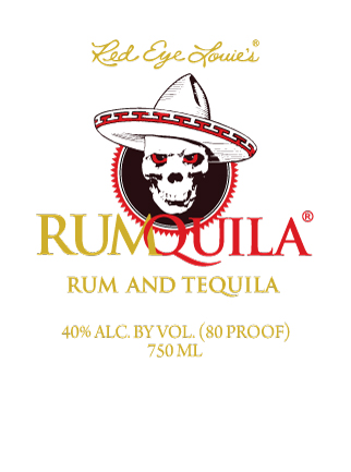 TABC label artwork for Red Eye Louie's Rumquila