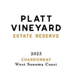 TABC label artwork for Platt Vineyard Estate Reserve Chardonnay West Sonoma Coast