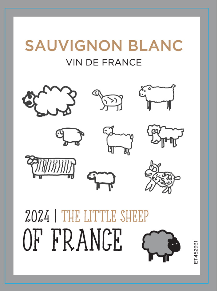 TABC label artwork for THE LITTLE SHEEP OF FRANCE SAUVIGNON BLANC
