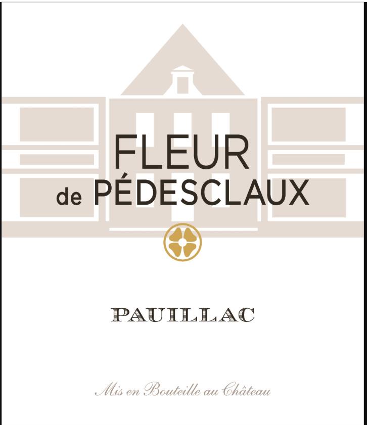 TABC label artwork for FLEUR DE PEDESCLAUX PAUILLAC RED