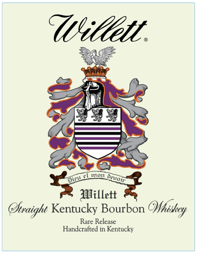 TABC label artwork for Willett 4yr Small Batch Bourbon