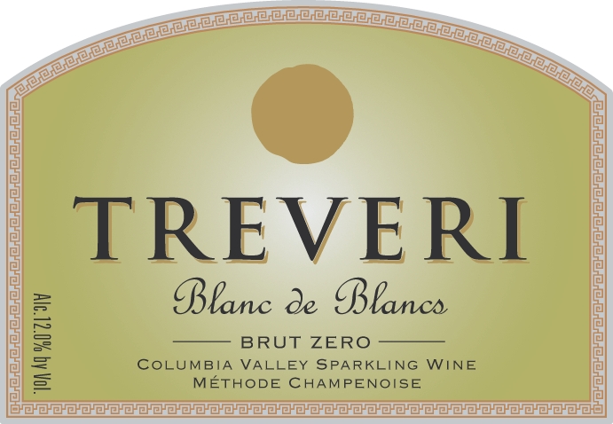 TABC label artwork for Treveri Blanc de Blancs Brut Zero