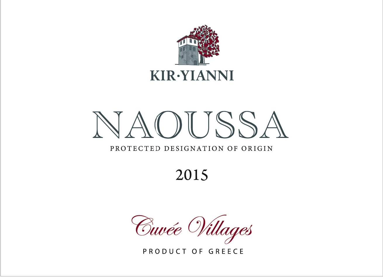 TABC label artwork for Kir-Yianni Xinomavro Naoussa