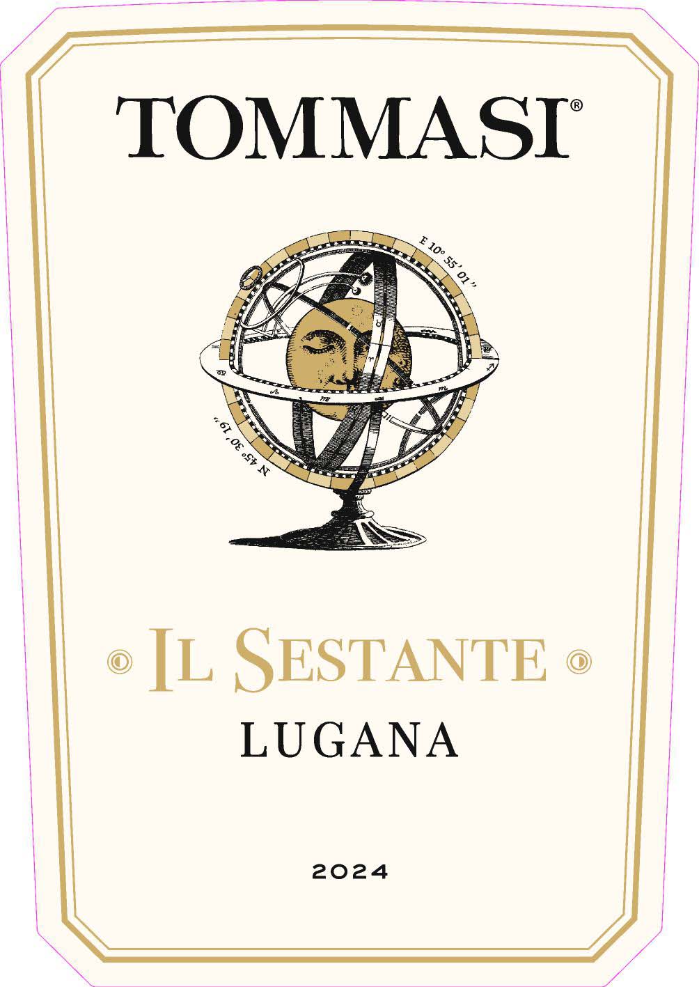 TABC label artwork for Il Sestante Lugana