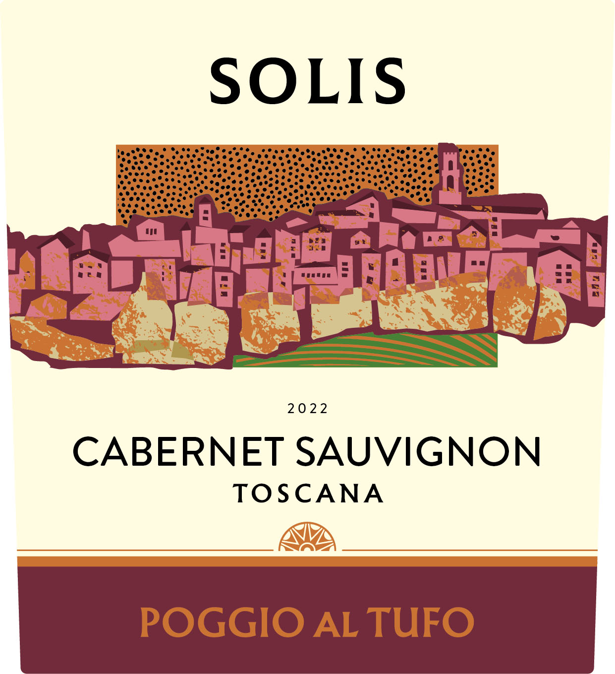 TABC label artwork for Solis Cabernet Sauvignon