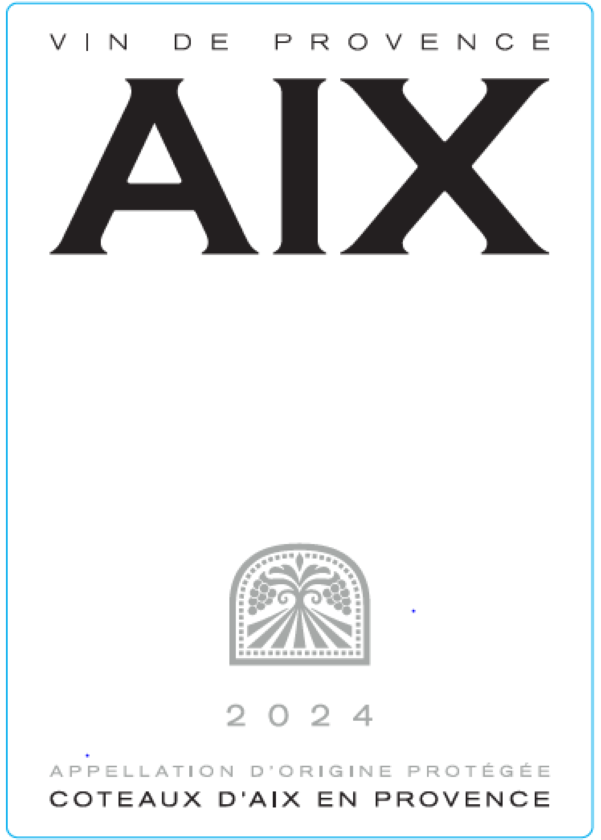 TABC label artwork for AIX Provence White