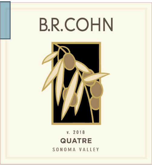 TABC label artwork for B.R. Cohn Quatre Red Wine Sonoma Valley