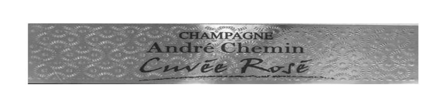 TABC label artwork for Champagne Andre Chemin Brut Rose