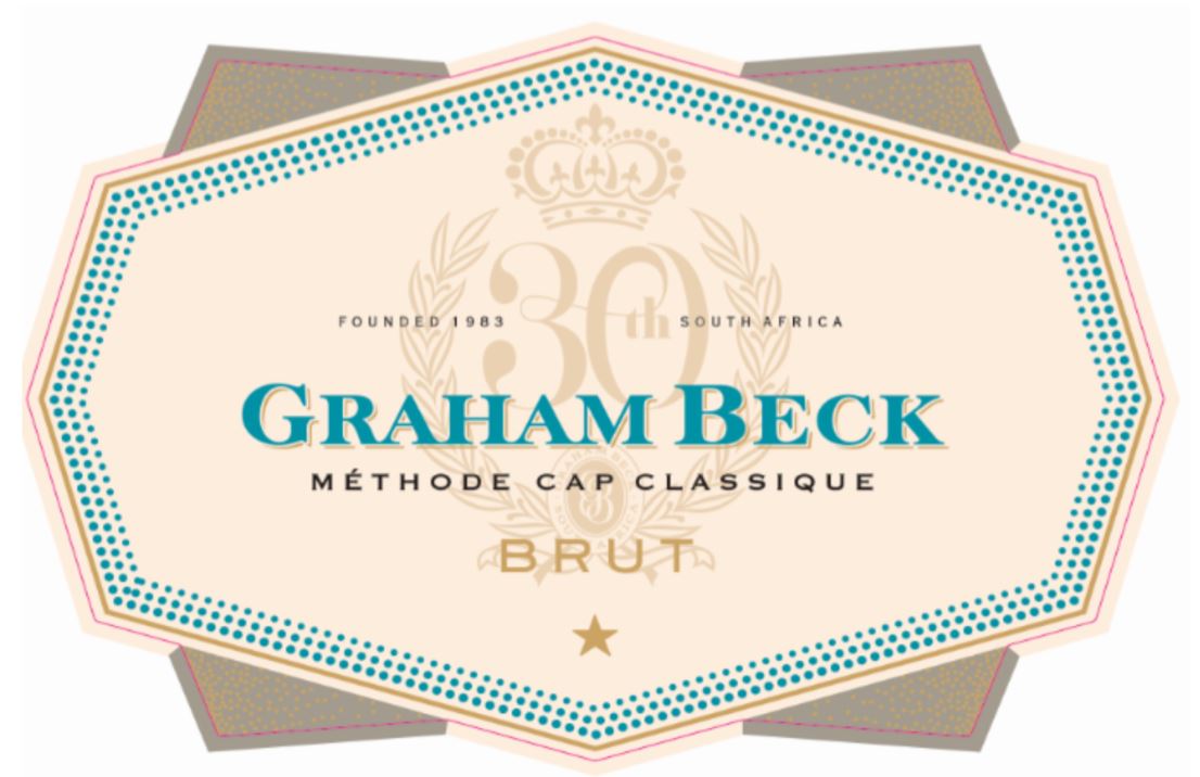 TABC label artwork for GRAHAM BECK METHODE CAP CLASSIQUE WESTERN CAPE BRUT