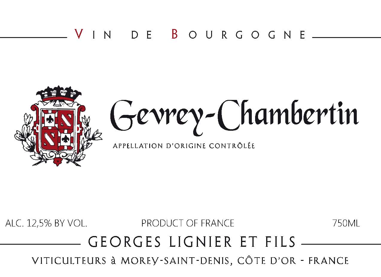TABC label artwork for Georges Lignier & Fils Gevrey-Chambertin