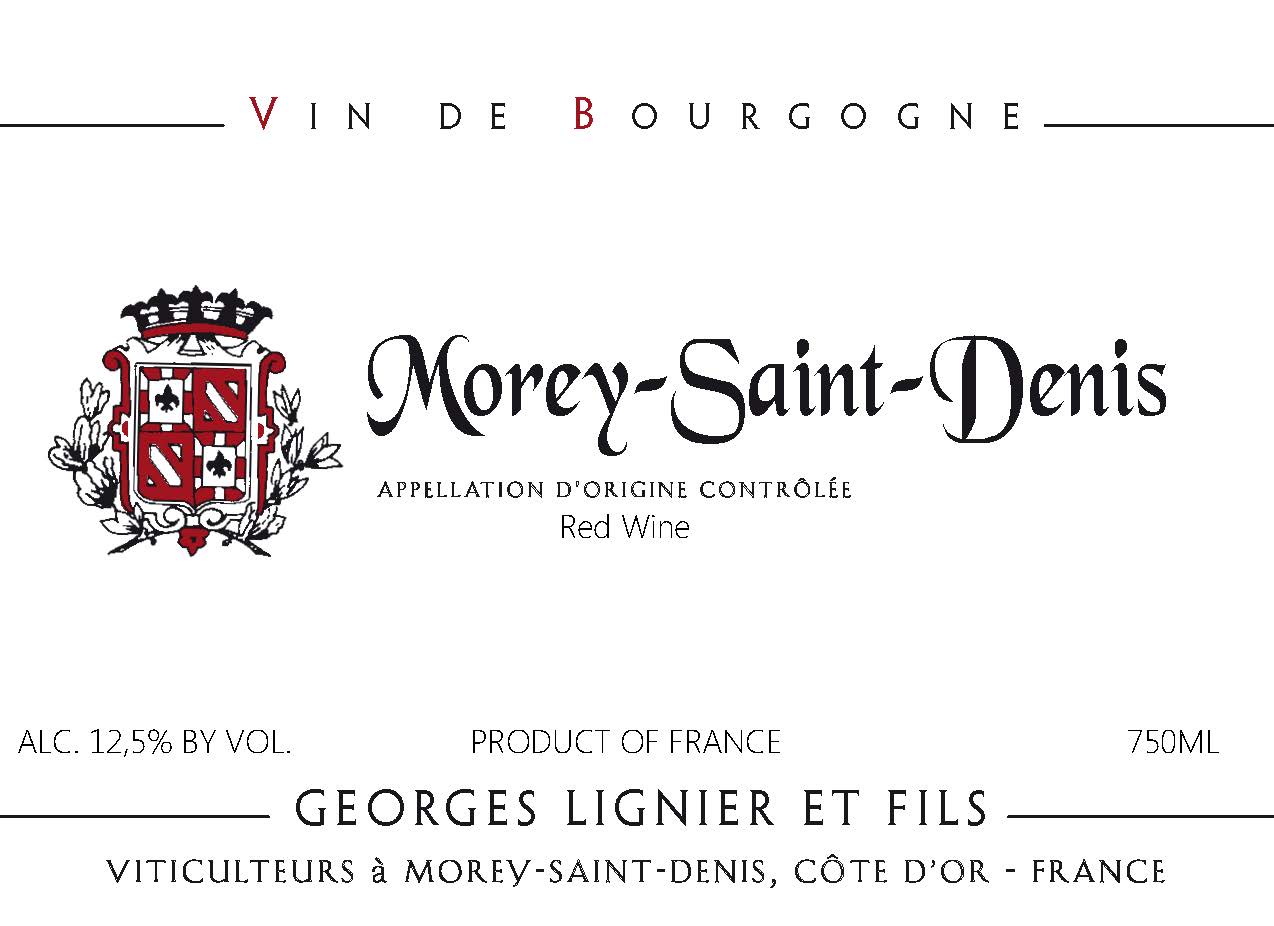 TABC label artwork for Georges Lignier & Fils Morey-Saint-Denis Rouge