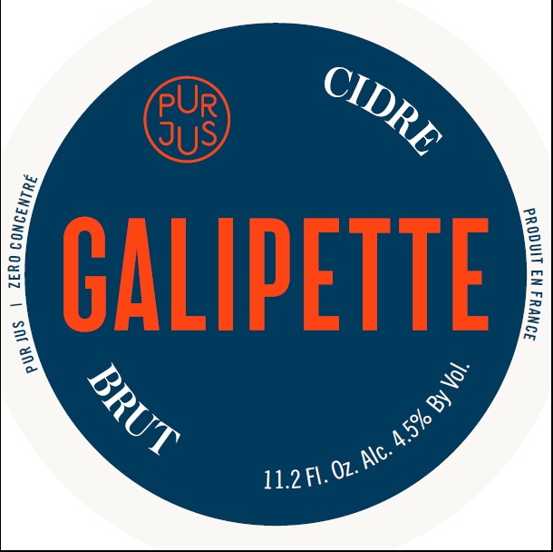 TABC label artwork for Galipette Brut