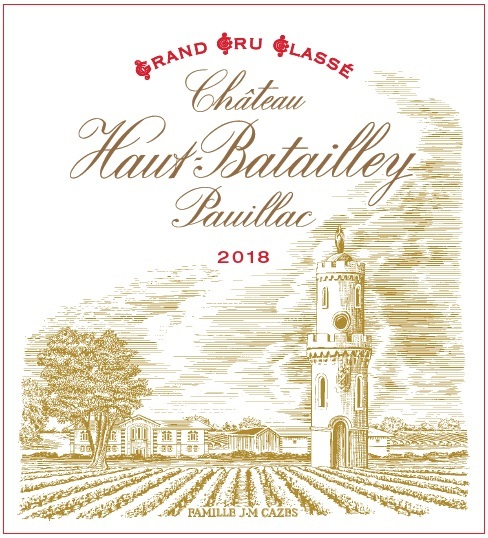 TABC label artwork for Chateau Haut Batailley