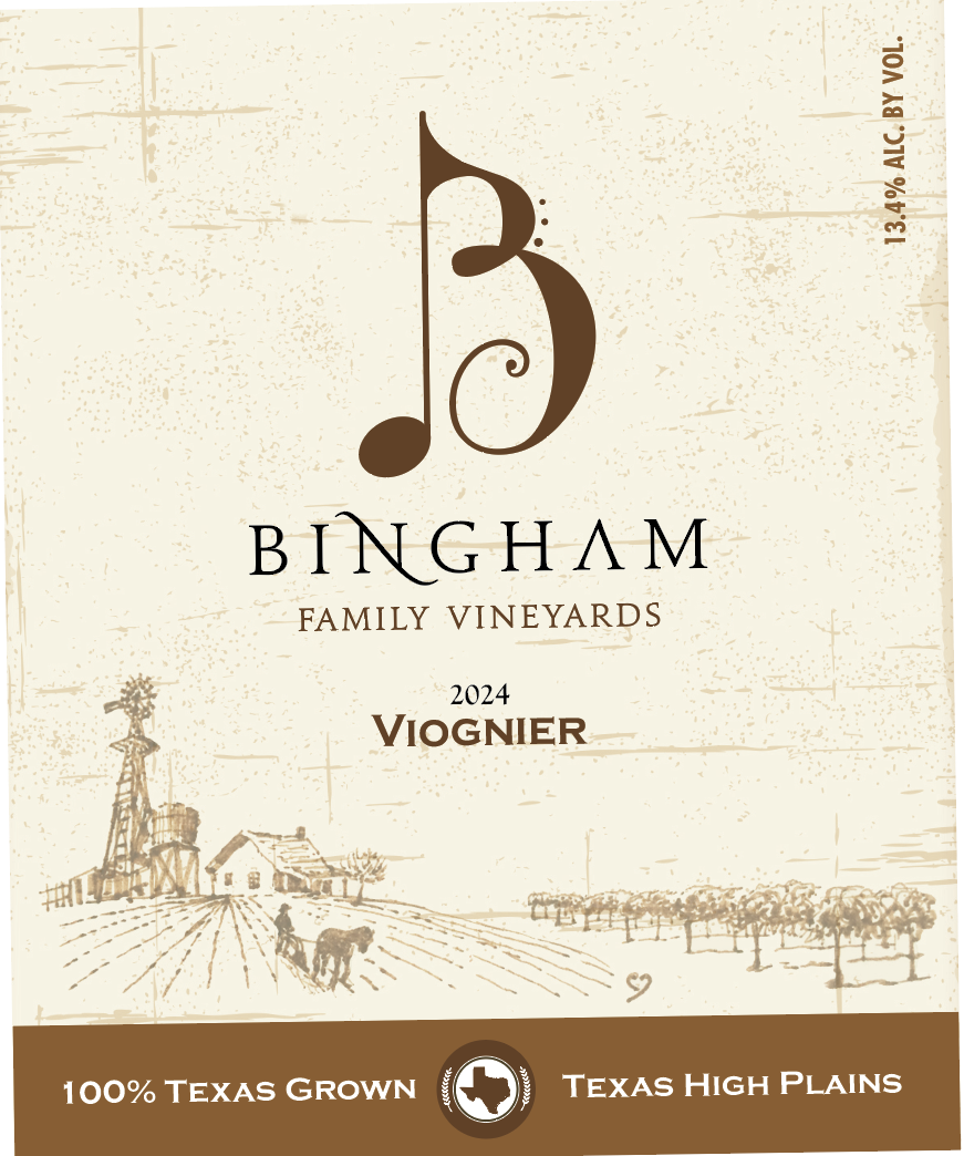 TABC label artwork for BINGHAM FAMILY VINEYARDS VIOGNIER