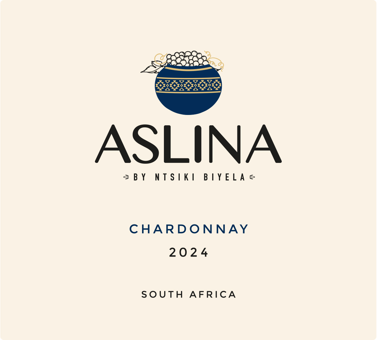 TABC label artwork for ASLINA CHARDONNAY
