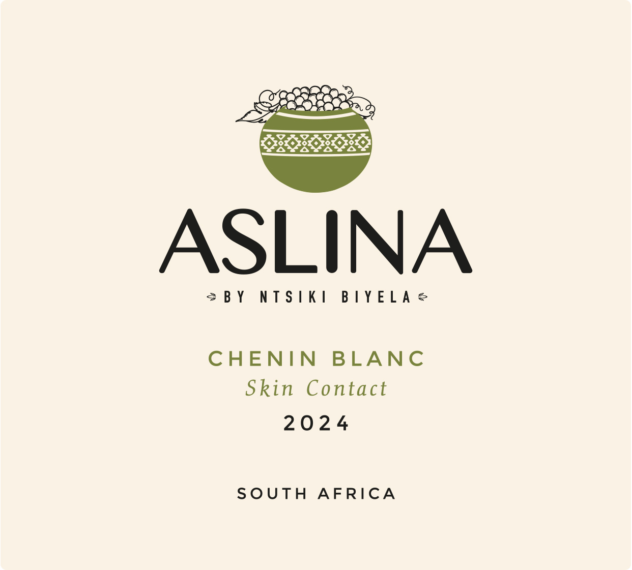 TABC label artwork for ASLINA CHENIN BLANC