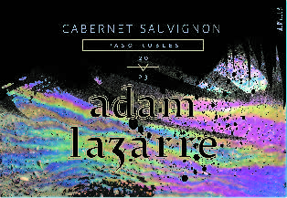 TABC label artwork for Adam LaZarre Cellars Cabernet Sauvignon, Paso Robles
