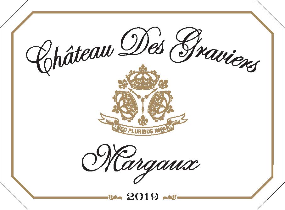 TABC label artwork for Chateau des Graviers Margaux