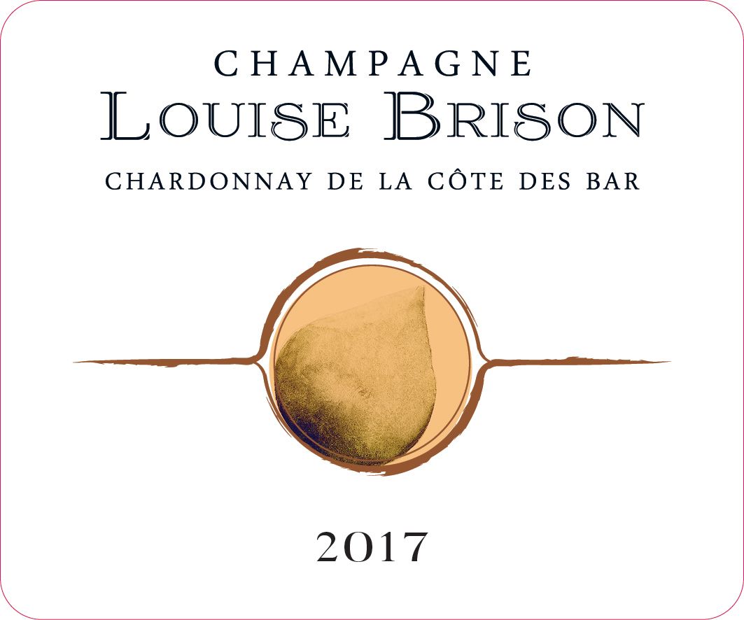 TABC label artwork for Champagne Louise Brison Chardonnay de la Cote des Bar