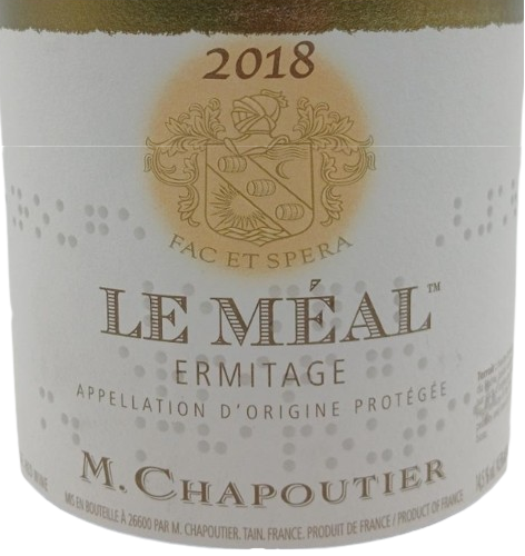 TABC label artwork for M. CHAPOUTIER LE MEAL