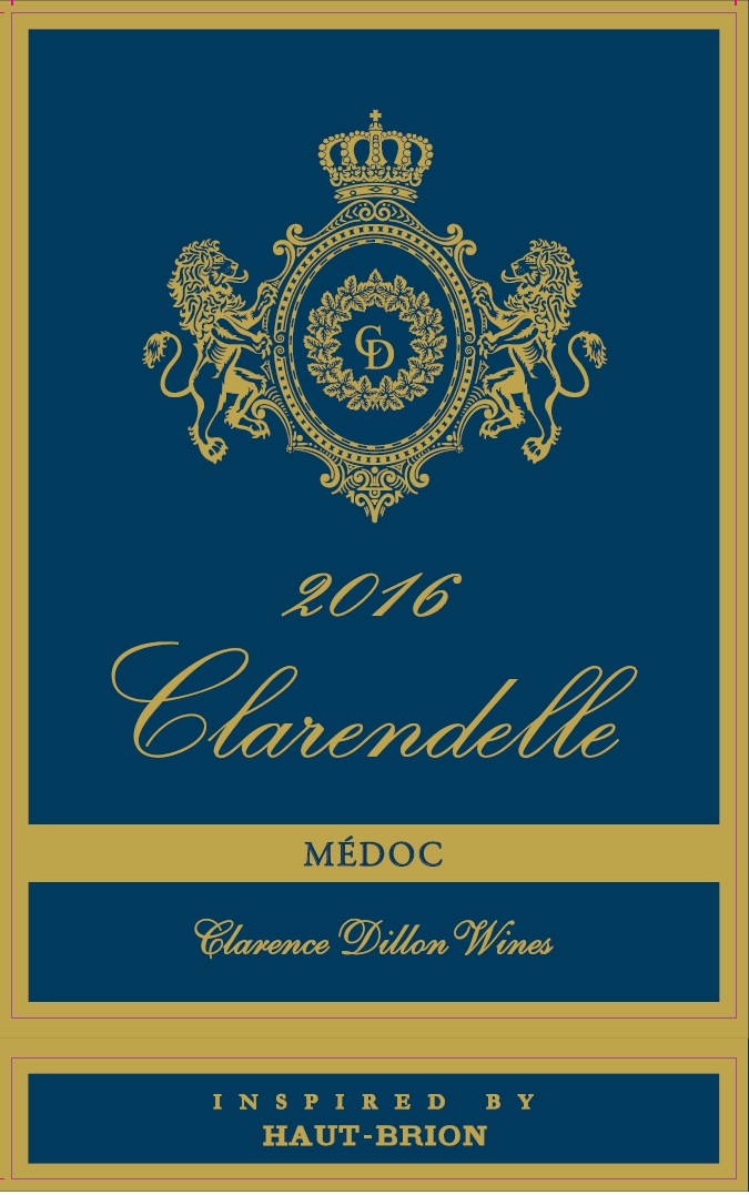 TABC label artwork for CLARENDELLE MEDOC