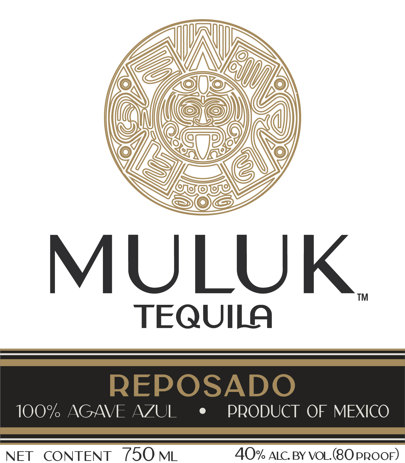 TABC label artwork for Muluk Reposado