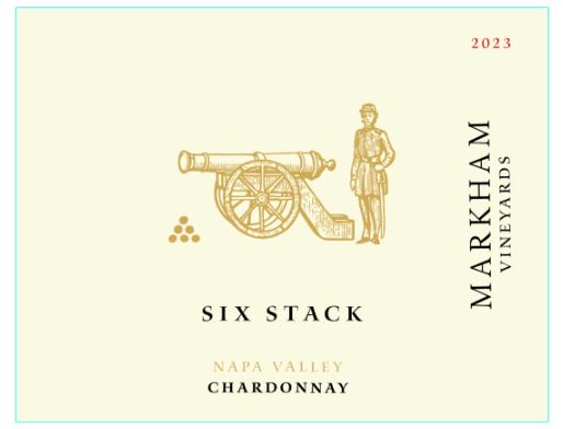 TABC label artwork for Markham Napa Valley Six Stack Chardonnay