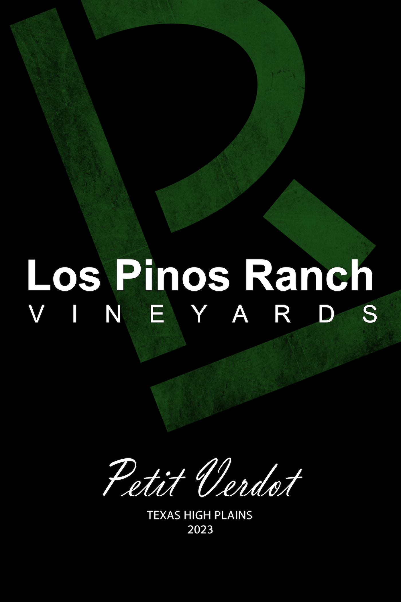 TABC label artwork for Los Pinos Ranch Vineyards, LLC Petit Verdot