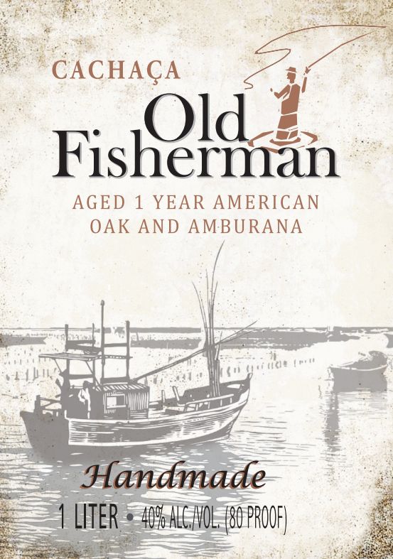 TABC label artwork for Old Fisherman Gold