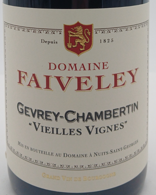 TABC label artwork for DOMAINE FAIVELEY GEVREY-CHAMBERTIN VIEILES VIGNES