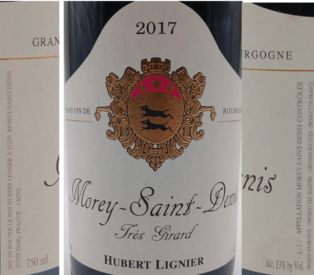 TABC label artwork for HUBERT LIGNIER TRES GIRARD
