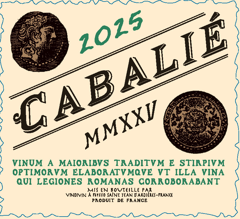 TABC label artwork for Cabalie Viognier, Colombard, Muscat White Wine, Vin De France
